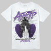 Purple Sneakers DopeSkill T-Shirt Nothing Can Hold US Down Graphic Streetwear - White