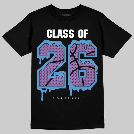 PURPLE Sneakers DopeSkill T-Shirt 26 Drip Graphic Streetwear - Black