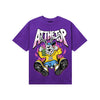 PURPLE Sneakers DopeSkill T-Shirt At The Top Graphic Streetwear - Purple