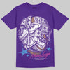 PURPLE Sneakers DopeSkill T-Shirt Money Longer Graphic Streetwear - Purple