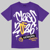 PURPLE Sneakers DopeSkill T-Shirt Class of 2026 Graphic Streetwear - Purple