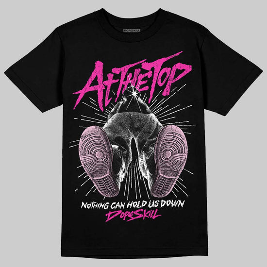 Pink Sneakers DopeSkill T-Shirt Nothing Can Hold US Down Graphic Streetwear - Black