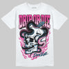 Pink Sneakers DopeSkill T-Shirt Drip or Die Graphic Streetwear - White 