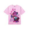 Pink Sneakers DopeSkill T-Shirt Make Money Graphic Streetwear - Light Pink