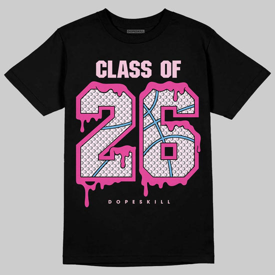 Pink Sneakers DopeSkill T-Shirt 26 Drip Graphic Streetwear - Black