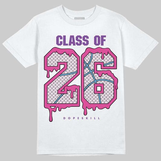 Pink Sneakers DopeSkill T-Shirt 26 Drip Graphic Streetwear - White