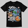 Jordan 9 Powder Blue DopeSkill T-Shirt Fear Fuels The Hustle Graphic Streetwear - black