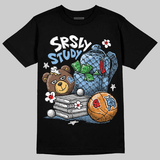 Jordan 9 Powder Blue DopeSkill T-Shirt Fear Fuels The Hustle Graphic Streetwear - black
