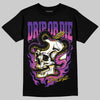 Purple Sneakers DopeSkill T-Shirt Drip or Die Graphic Streetwear - black
