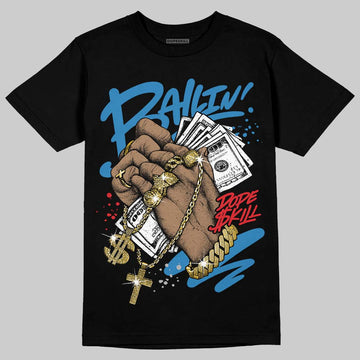 Jordan 3 Retro OG Rare Air DopeSkill T-Shirt Always Ballin' Graphic Streetwear - Black