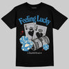 Jordan 3 Retro OG Rare Air DopeSkill T-Shirt Feeling Lucky Graphic Streetwear - Black