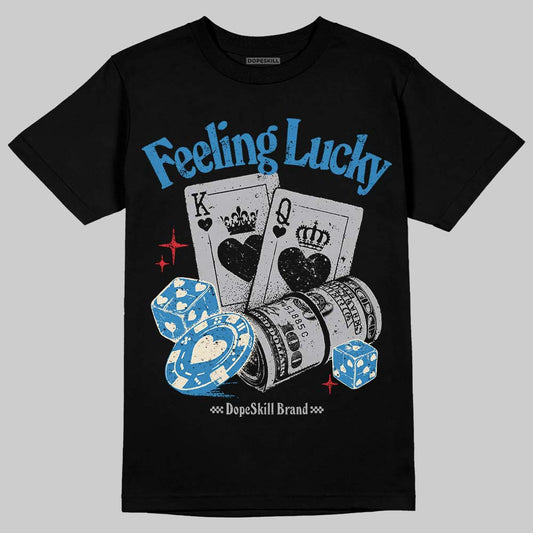 Jordan 3 Retro OG Rare Air DopeSkill T-Shirt Feeling Lucky Graphic Streetwear - Black