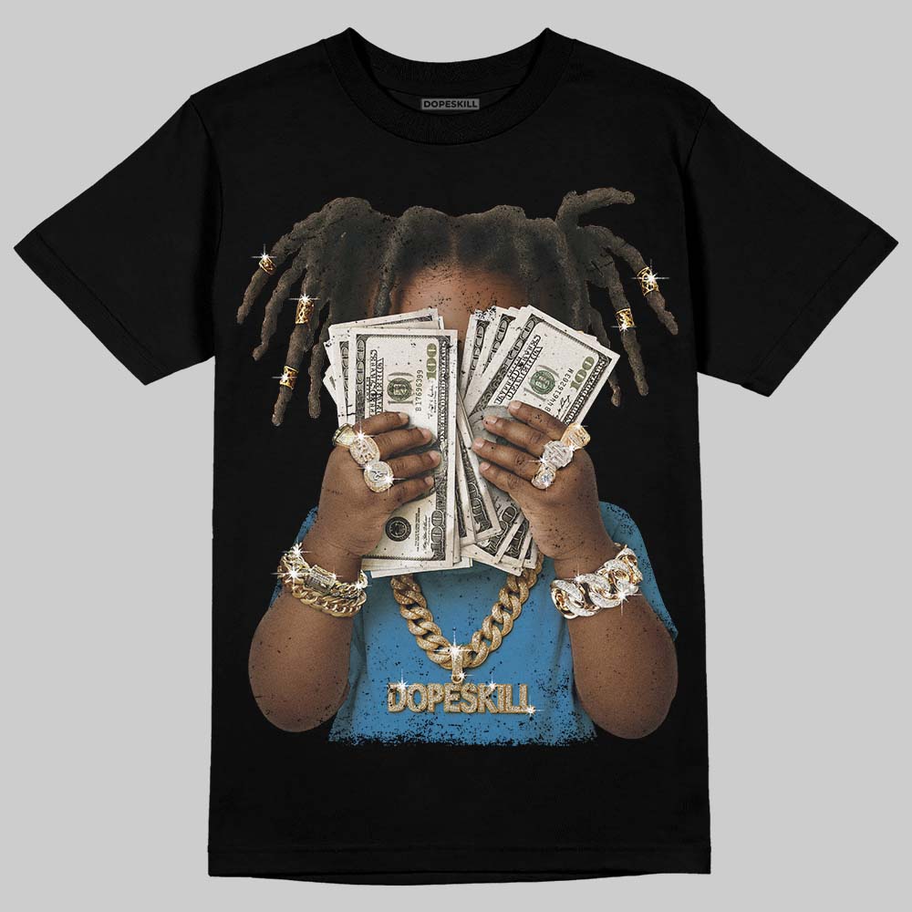 Jordan 3 Retro OG Rare Air DopeSkill T-Shirt Rich Youth Graphic Streetwear - Black