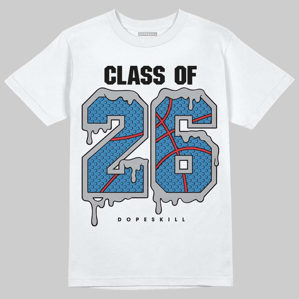 Jordan 3 Retro OG Rare Air DopeSkill T-Shirt 26 Drip Graphic Streetwear - White
