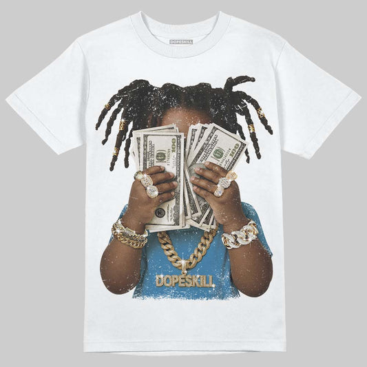 Jordan 3 Retro OG Rare Air DopeSkill T-Shirt Rich Youth Graphic Streetwear - White 