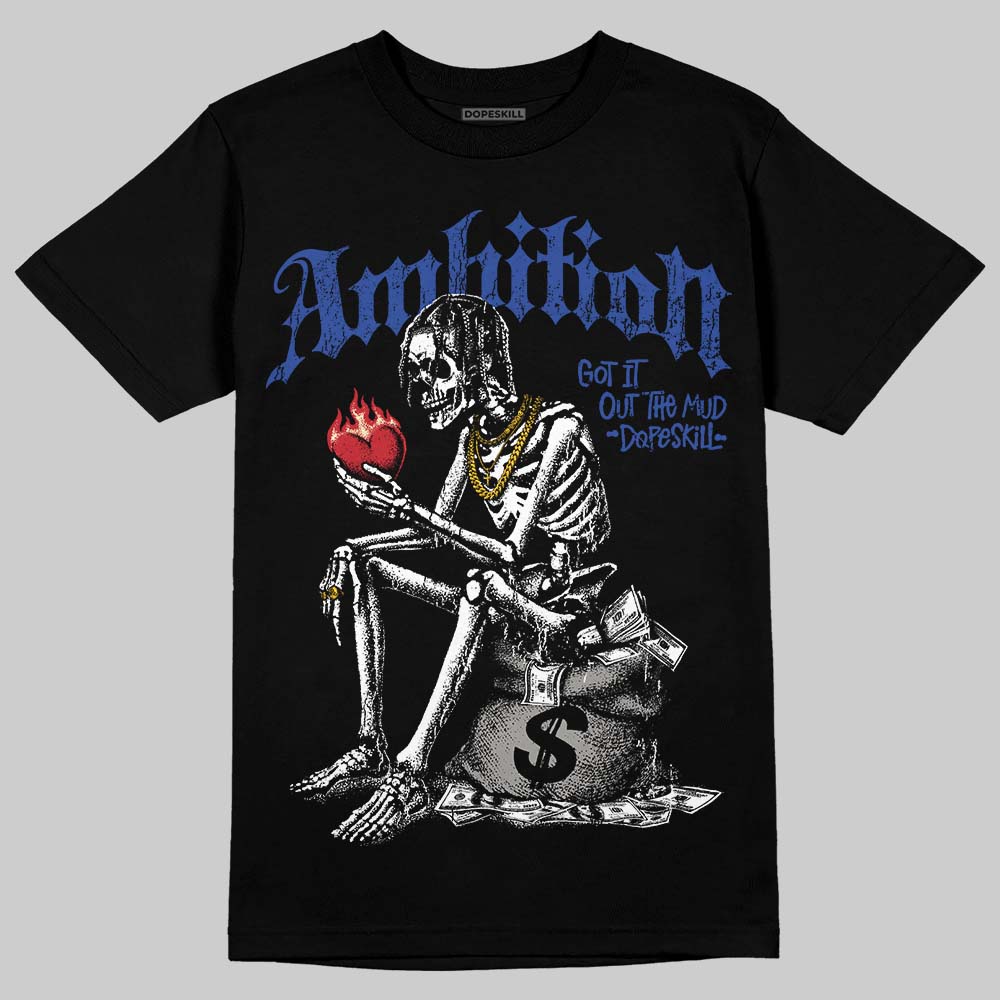 Jordan 4 Rare Air DopeSkill T-Shirt Ambition Graphic Streetwear - Black
