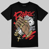 Jordan 4 Retro Red Cement DopeSkill T-Shirt Always Ballin' Graphic Streetwear - Black