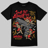 Red Sneakers DopeSkill T-Shirt Don't Bet Against Us Graphic Streetwear - black