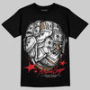 Red Sneakers DopeSkill T-Shirt Money Longer Graphic Streetwear - Black