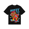 Red Sneakers DopeSkill T-Shirt Money Callin' Graphic Streetwear - Black