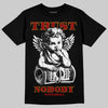 Red Sneakers DopeSkill T-Shirt Trust Nobody Graphic Streetwear - black