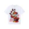 Red Sneakers DopeSkill T-Shirt Make Money Graphic Streetwear - White