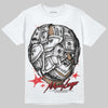 Red Sneakers DopeSkill T-Shirt Money Longer Graphic Streetwear - White