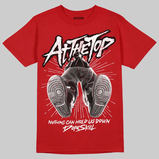 Red Sneakers DopeSkill T-Shirt Nothing Can Hold US Down Graphic Streetwear - Red