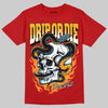 Red 'Drip or Die' DopeSkill Graphic T-Shirt