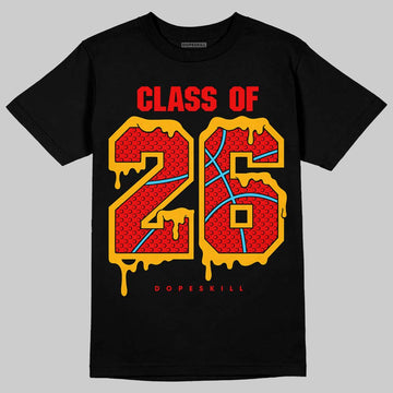 Red Sneakers DopeSkill T-Shirt 26 Drip Graphic Streetwear - Black