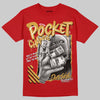 Red Sneakers DopeSkill T-Shirt Pocket Change Graphic Streetwear - Red