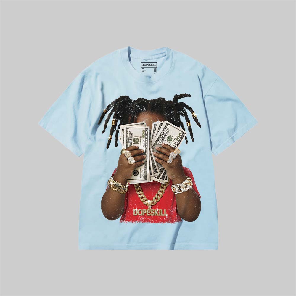 Rich Youth DopeSkill Premium T-shirt Streetwear - Chambray