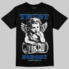 Royal Blue Sneakers DopeSkill T-Shirt Trust Nobody Graphic Streetwear - black
