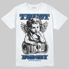 Royal Blue Sneakers DopeSkill T-Shirt Trust Nobody Graphic Streetwear - White