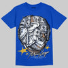 Royal Blue Sneakers DopeSkill T-Shirt Money Longer Graphic Streetwear - Royal 
