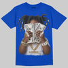 Royal Blue Sneakers DopeSkill T-Shirt Rich Youth Graphic Streetwear - Royal