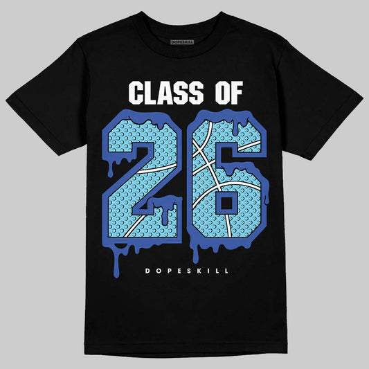 Royal Blue Sneakers DopeSkill T-Shirt 26 Drip Graphic Streetwear - black