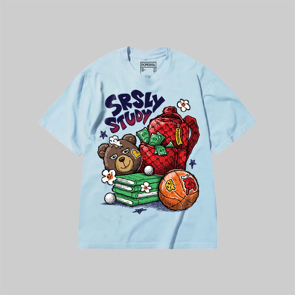 SRSLY Study DopeSkill Premium T-shirt Streetwear - Chambray