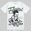 Jordan 4 Retro “Seafoam” DopeSkill T-Shirt Flexin' Graphic Streetwear - White