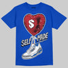 Jordan 3 "True Blue" DopeSkill T-Shirt Self Made Graphic Streetwear - Royal