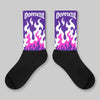 PURPLE Collection DopeSkill Sublimated Socks FIRE Graphic