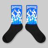 Royal Blue Collection DopeSkill Sublimated Socks FIRE Graphic