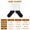 Red Stardust 3s DopeSkill Sublimated Socks Love Graphic