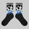 Jordan 11 Low “Space Jam” DopeSkill Sublimated Socks FIRE Graphic Streetwear