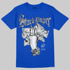 Jordan 3 "True Blue" DopeSkill T-Shirt Stack Paper Graphic Streetwear - Royal