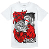 Black and White Sneakers DopeSkill T-Shirt Stackin Mines Graphic Streetwear - White