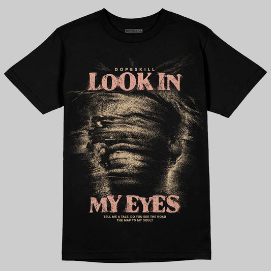 TAN Sneakers DopeSkill T-Shirt Look In My Eyes Graphic Streetwear - Black