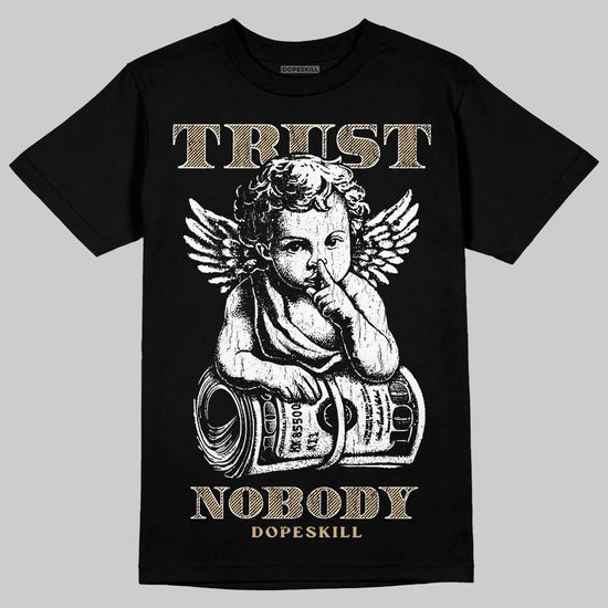 TAN Sneakers DopeSkill T-Shirt Trust Nobody Graphic Streetwear - black