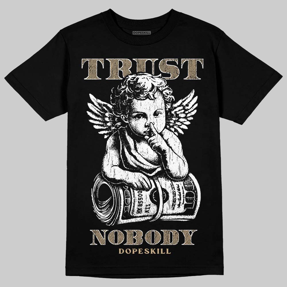 TAN Sneakers DopeSkill T-Shirt Trust Nobody Graphic Streetwear - black