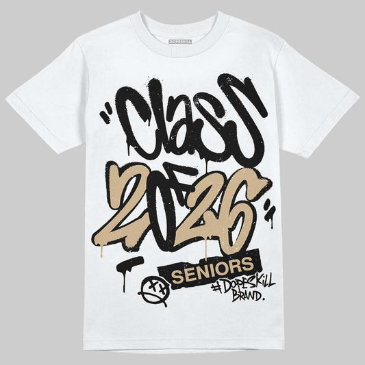 TAN Sneakers DopeSkill T-Shirt Class of 2026 Graphic Streetwear - White